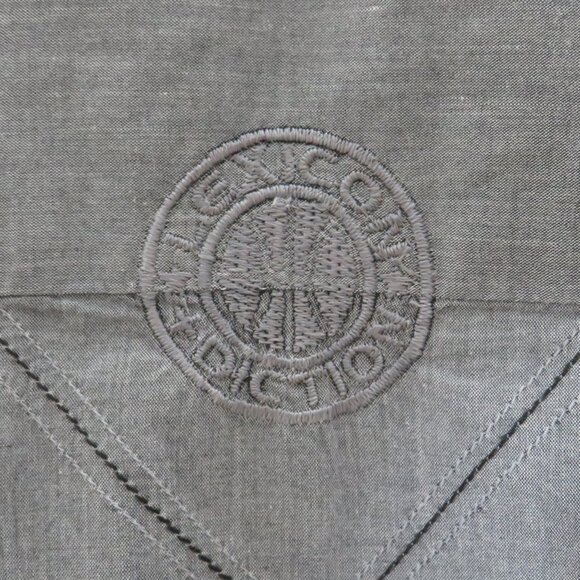 Lexicon* Men's Long Sleeve Button Down‎ Curved Hem Chest Pocket Dress Shirt~ XL - Picture 11 of 12